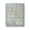 Stupell Industries No Christmas Season Without Sea Phrase Canvas Wall Art